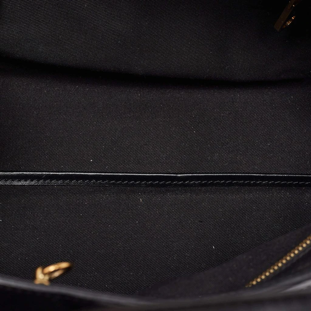 Chloé Chloe Orange/Black Leather Alice Satchel 11