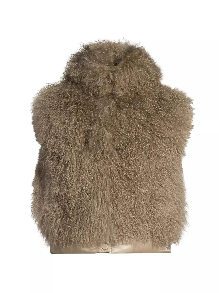 Moncler Ermione Long Haired Shearling Vest 1