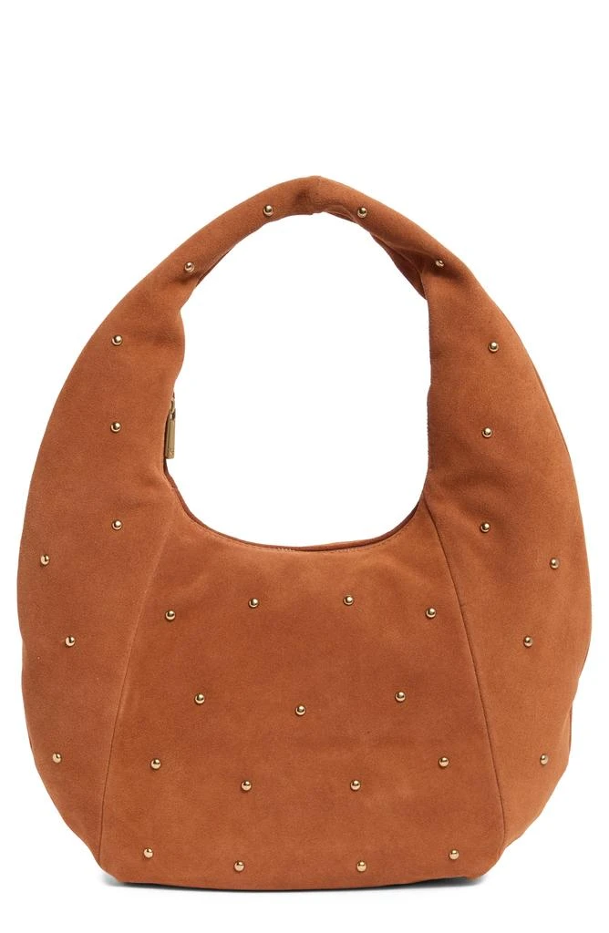 Sam Edelman Bernie Studded Suede Hobo Bag 1