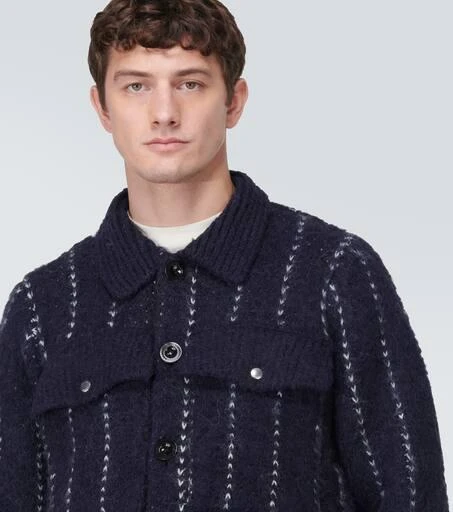Sacai Wool-blend blouson jacket 5
