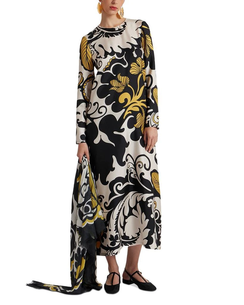 LA DOUBLE J Silk Long Sleeve Swing Dress - Dresses & Skirts - Free Shipping  - BeyondStyle
