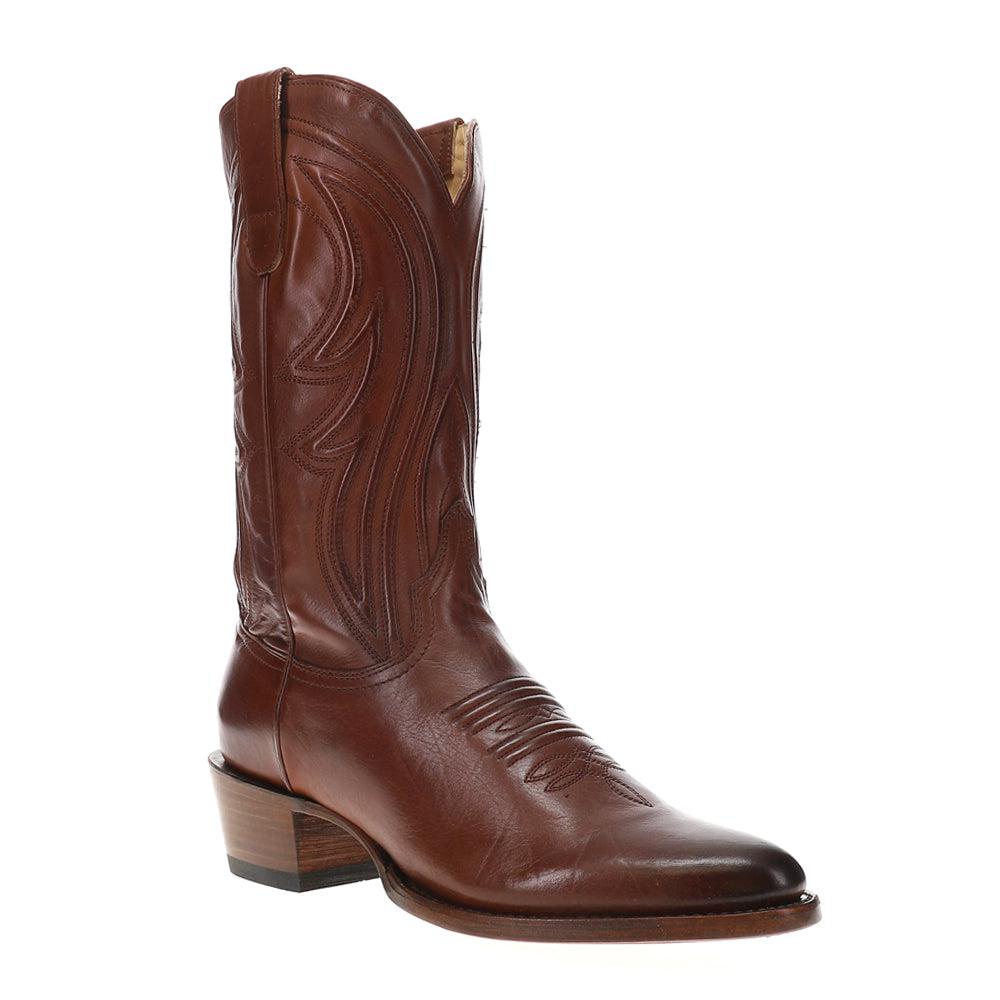 STETSON Nora Embroidered Snip Toe Cowboy Boots