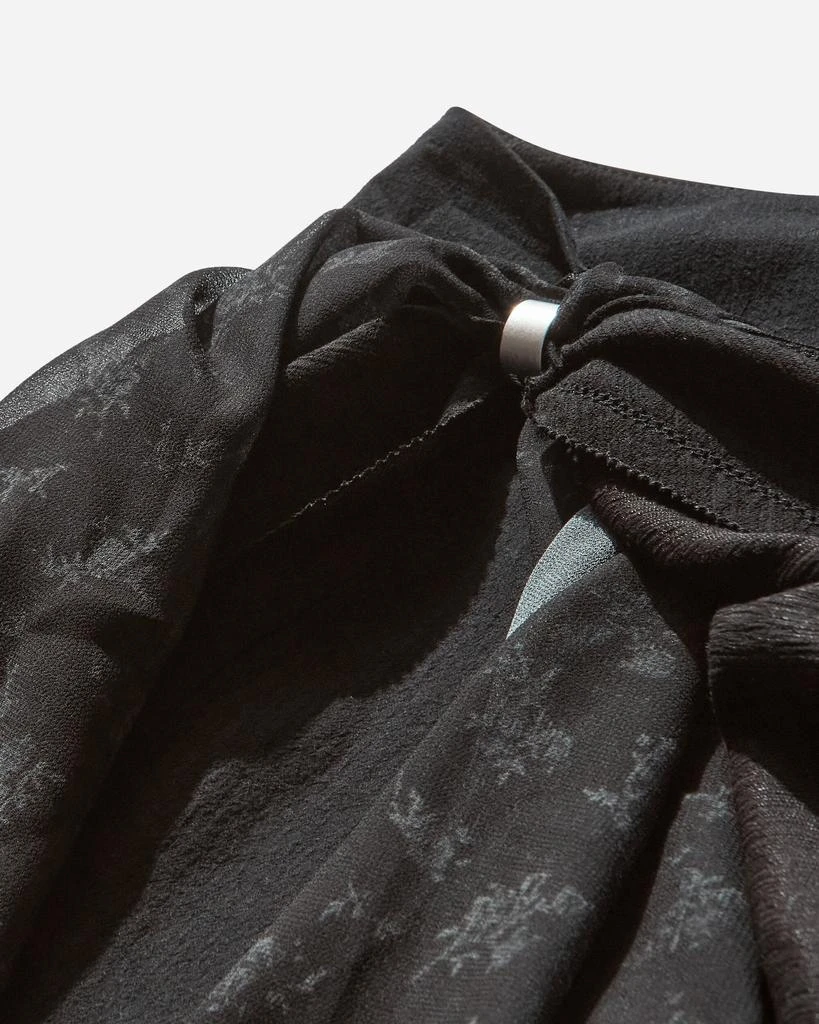 Hyein Seo Women's Tie Scarf Pants Black 4
