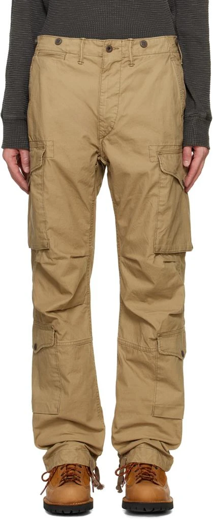 RRL Beige Regiment Cargo Pants 1