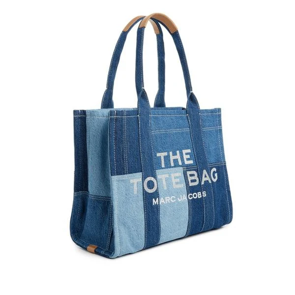 Marc Jacobs The Tote large denim tote bag 1