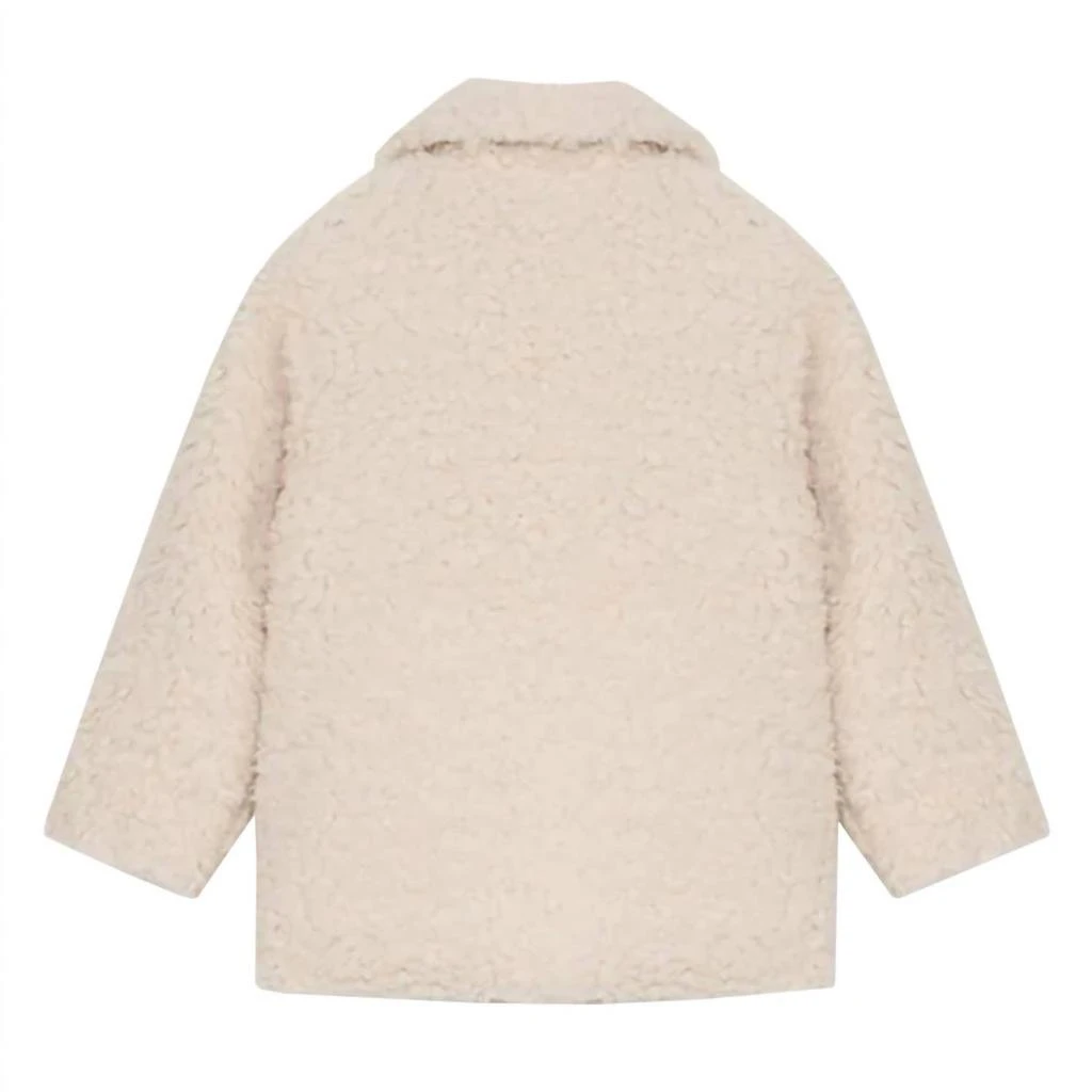 The New Society Ninette Coat In White 4