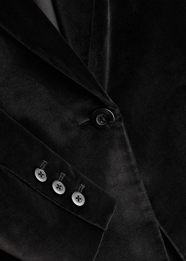 Alice + Olivia Macey velvet blazer 5