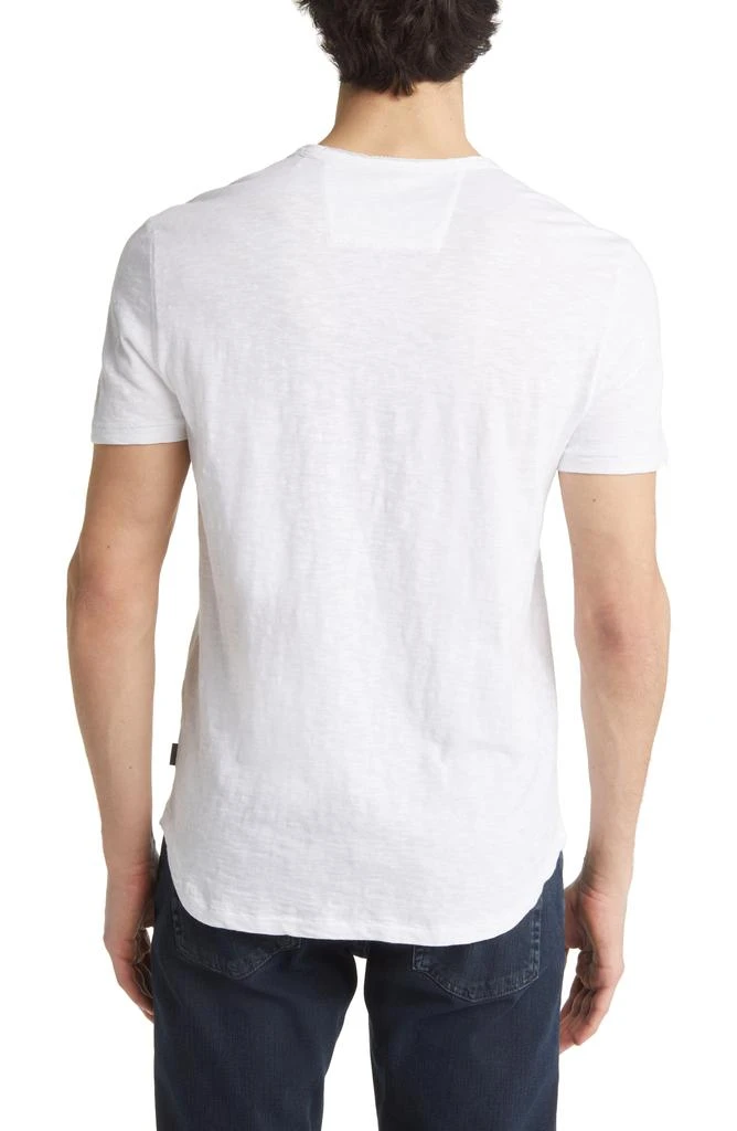 John Varvatos Cooper Washed Cotton Slub T-Shirt 2