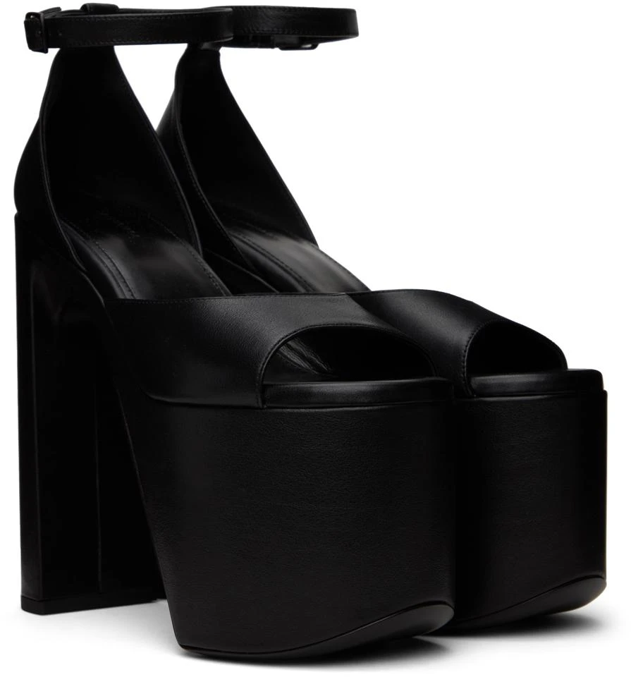 Balenciaga Black Camden 160 Heeled Sandals 4