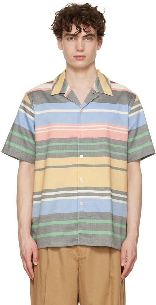 Paul Smith Multicolor Muted Multistripe Shirt 1
