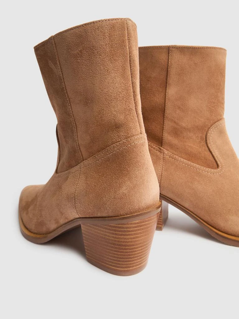 Stuart Weitzman 60mm Tate Suede Ankle Boots 4