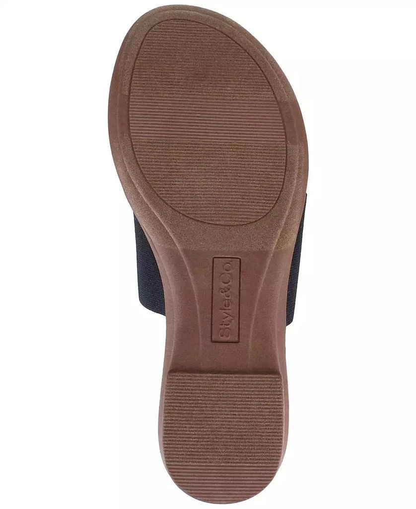 Style & Co Women's Italiaa Elastic Band Flat Sandals, Created for Macy's 6