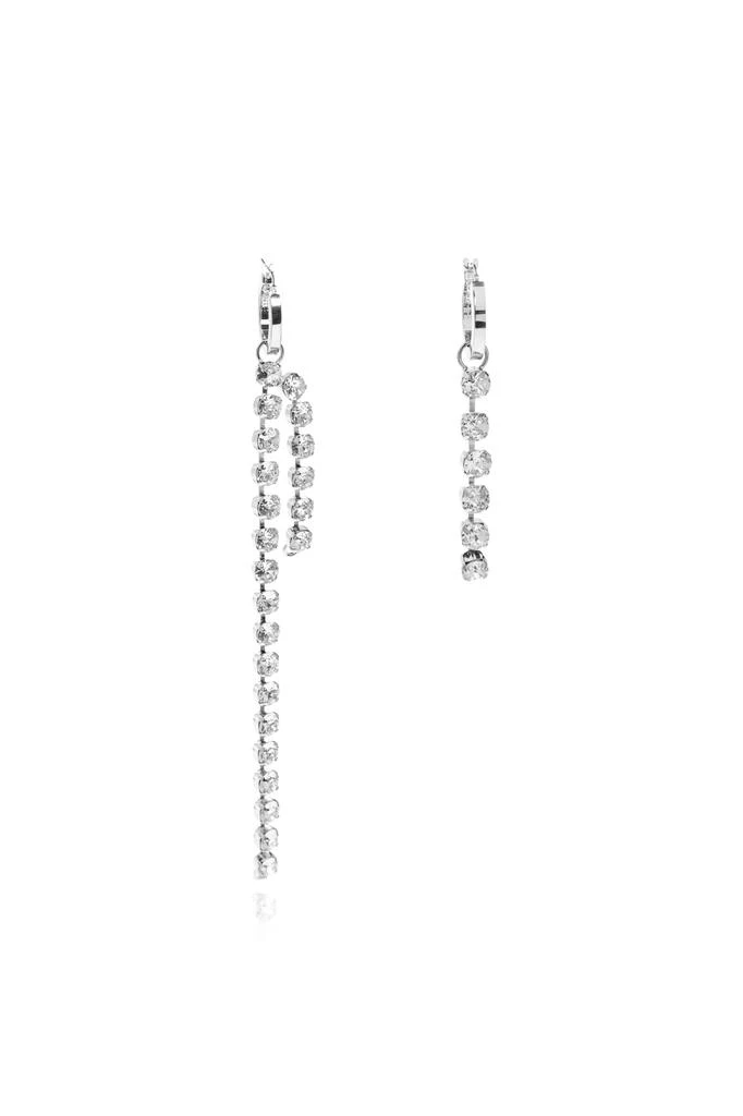 MM6 Earrings with shimmering crystals