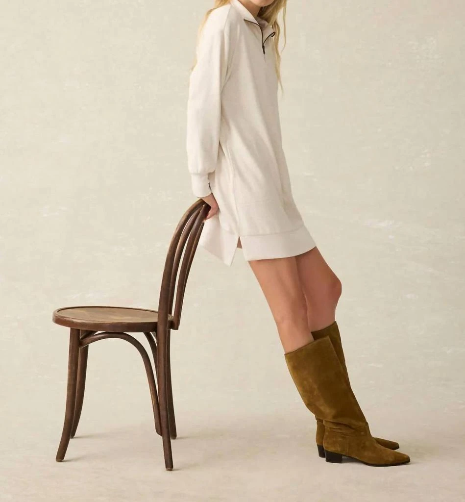 Faherty Faherty - Legend Quarter Zip Dress 3