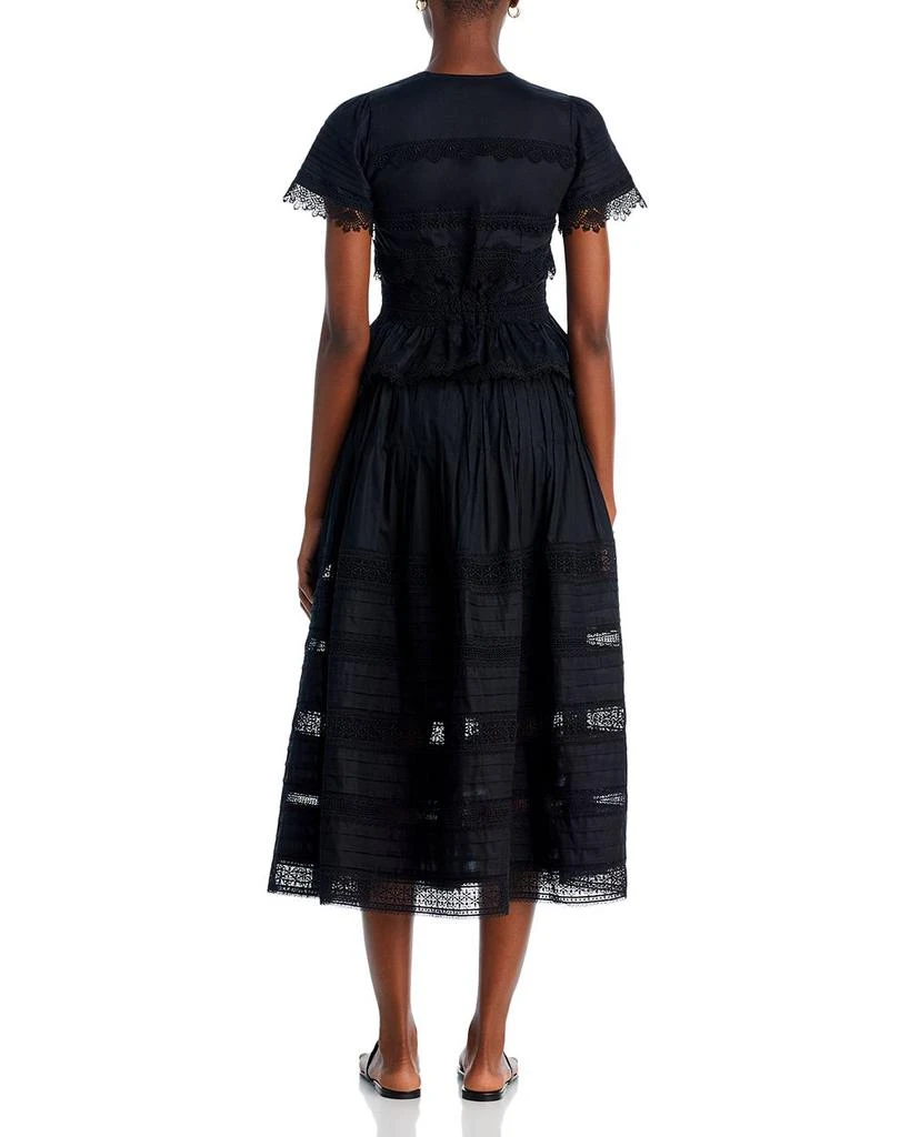 Waimari Camila Tiered Lace Midi Skirt 5