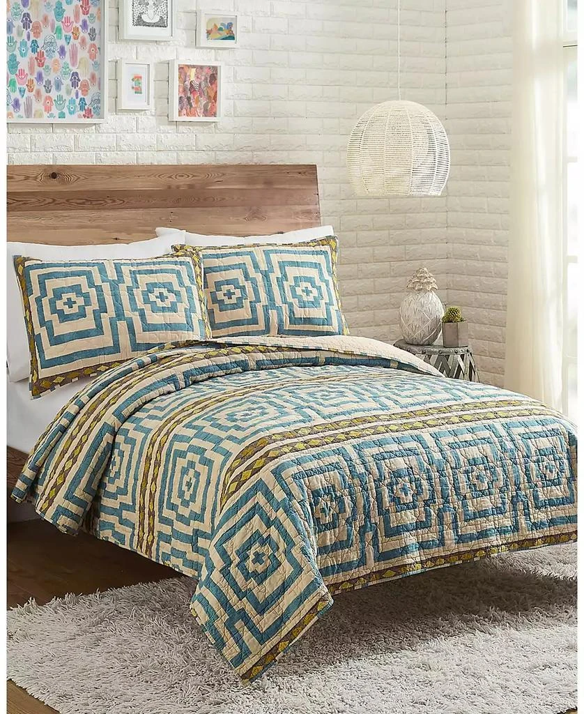 Macy's Justina Blakeney by Hypnotic 3-Pc. Quilt Set 1