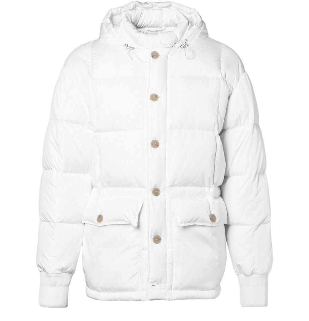 Fursac Water-repellent hooded down jacket