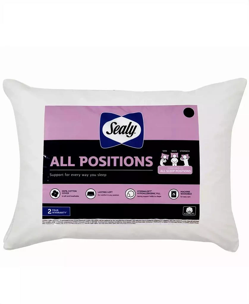 Sealy 100% Cotton All Positions Pillow 1