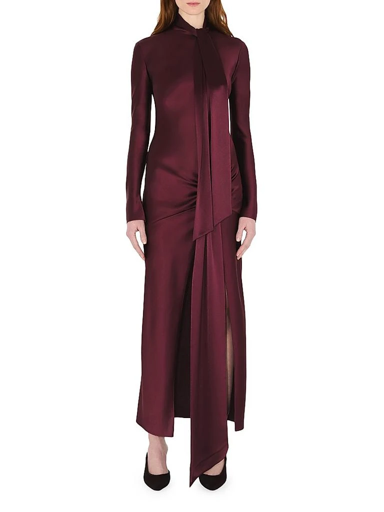 Galvan Emilie Tie-Front Maxi-Dress 1