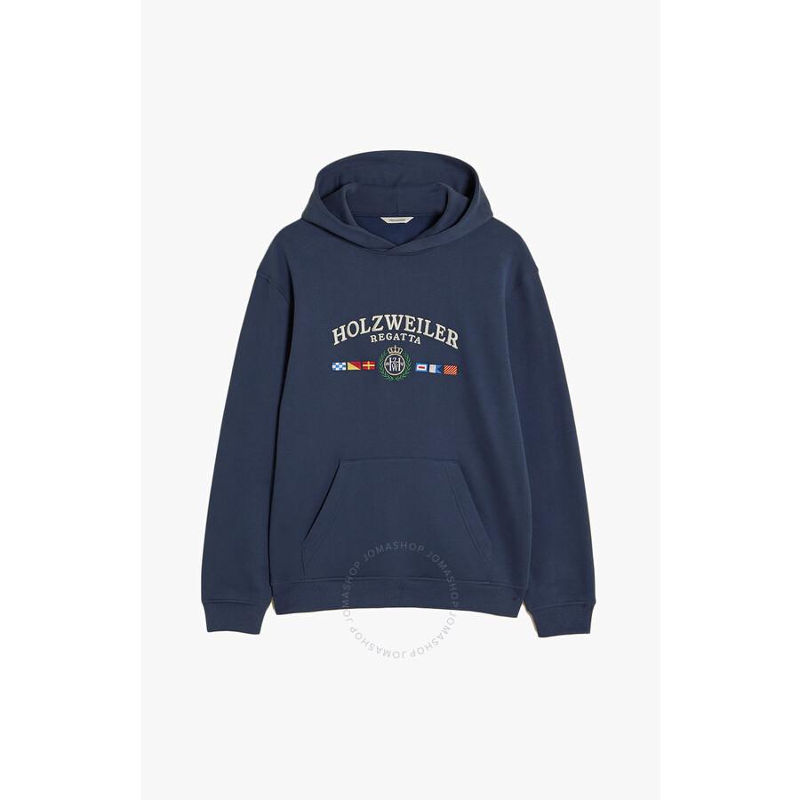 HOLZWEILER Men's Dk. Blue Fleece Cooper Regatta Hoodie