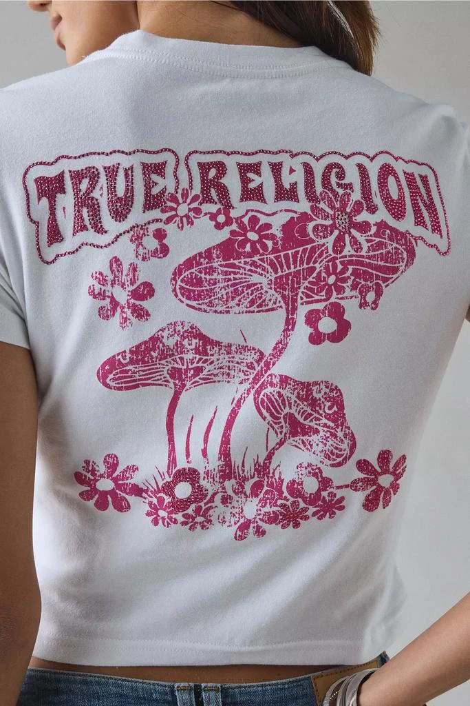 True Religion True Religion Mushroom Graphic Short Sleeve Baby Tee 4