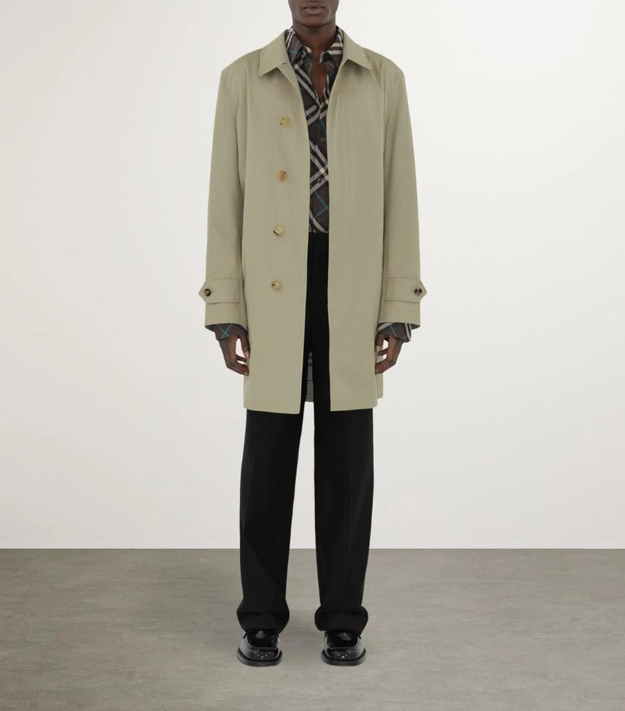 Burberry Cotton-Gabardine Car Coat 2