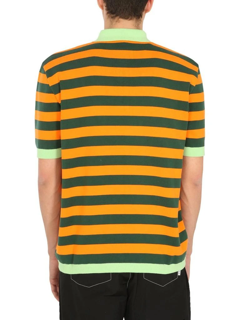 SUNNEI Sunnei Stripped Knitted Polo Shirt 2