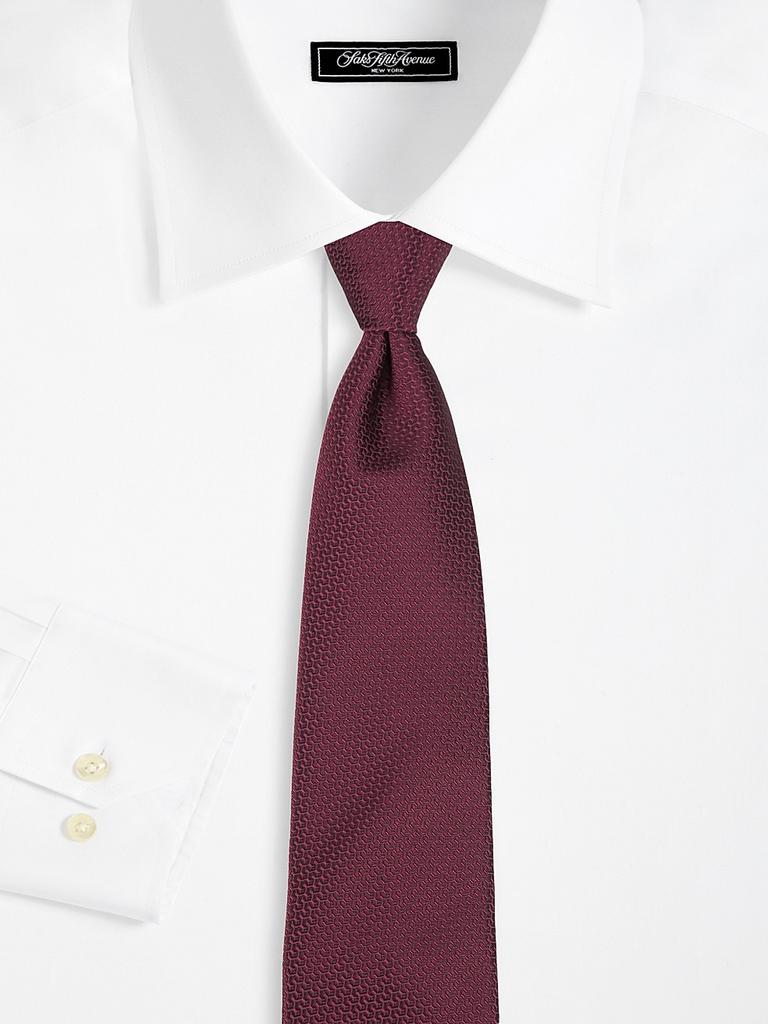 Canali Neat Silk Tie