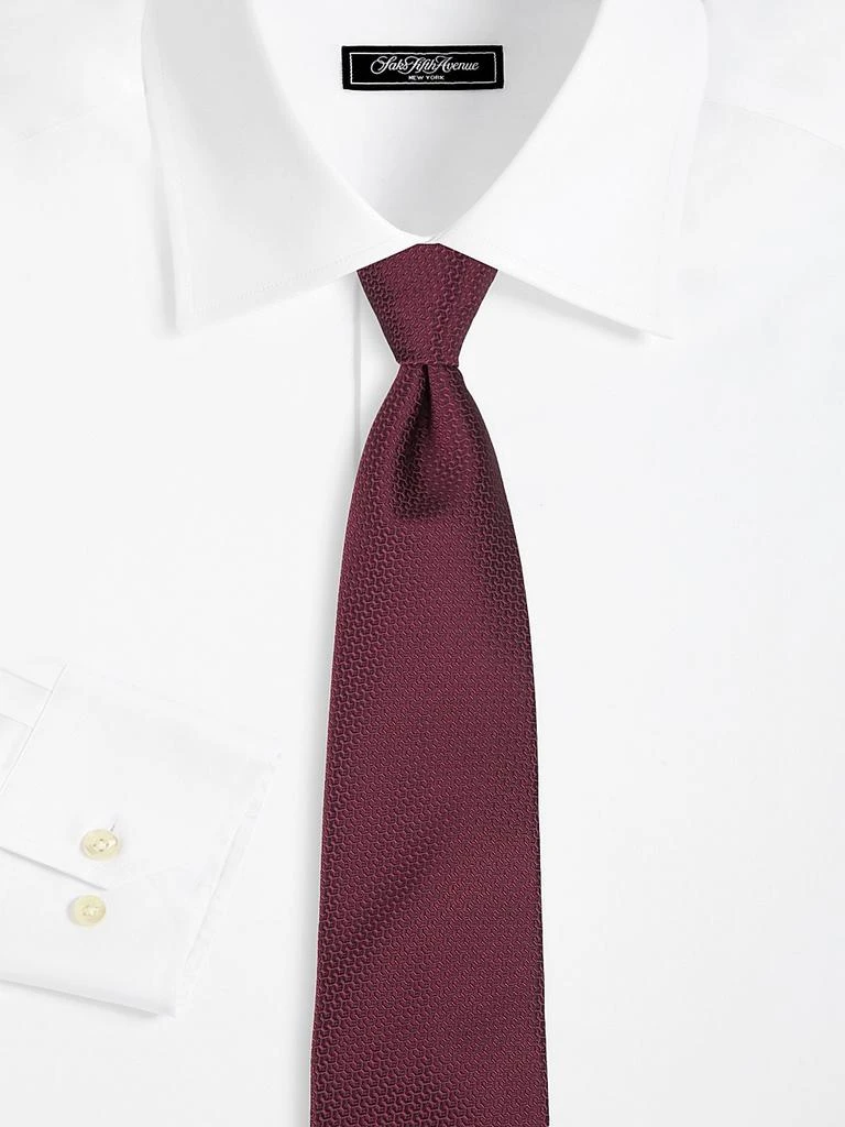 Canali Neat Silk Tie 2