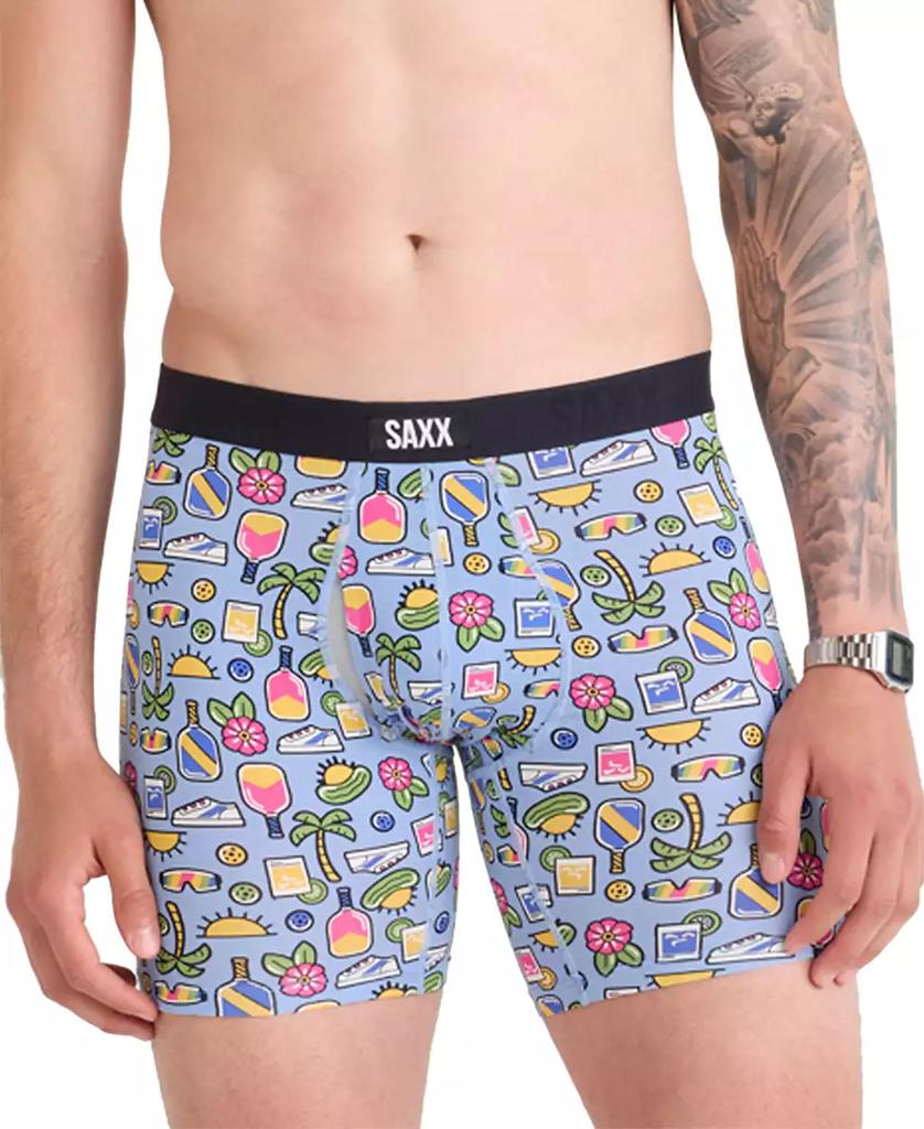 SAXX Men's Vibe Xtra Slim-Fit Printed Boxer Briefs