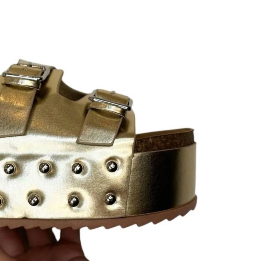 Pazzle Women's Elevate Platform Sandals In Gold 2