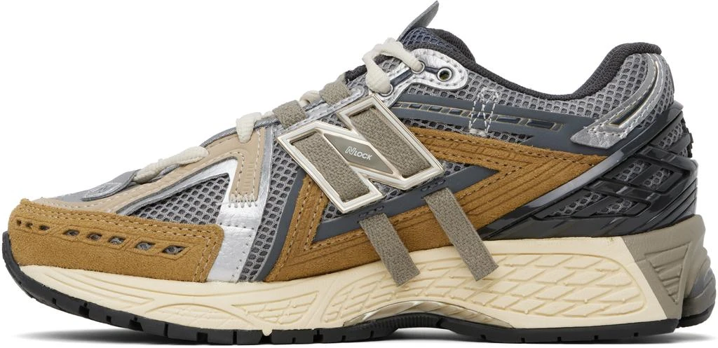 New Balance Gray & Tan 1906A Sneakers 3