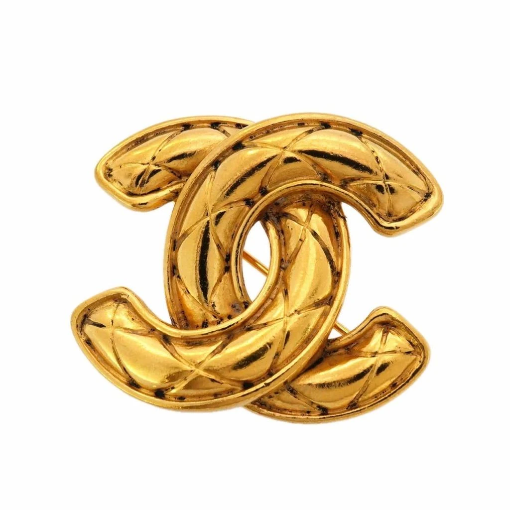 Chanel Plating Brooch (Pre-Owned)