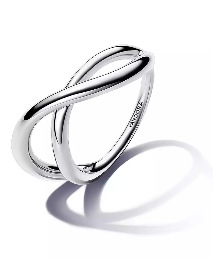 PANDORA Shaped Infinity Ring 2