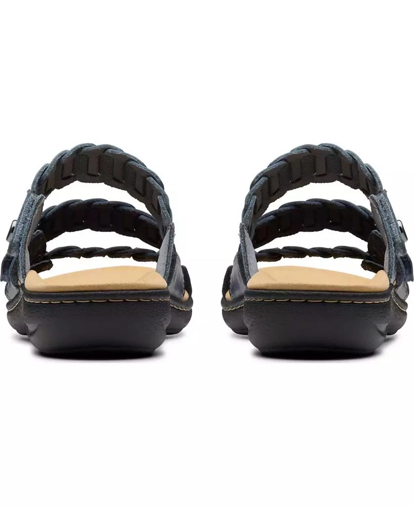 Clarks Collection Women's Laurieann Hope Slip-On Flat Sandals 8