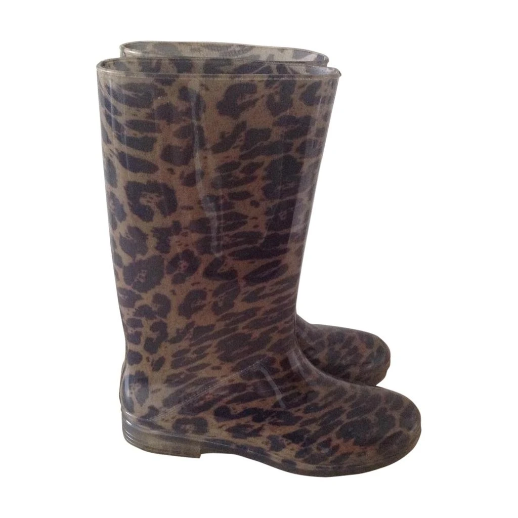 Stuart Weitzman Stuart Weitzman Leopard print Rubber Boots 1