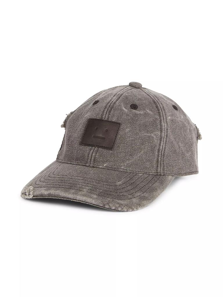 Acne Studios Cunov Canvas Distressed Cap