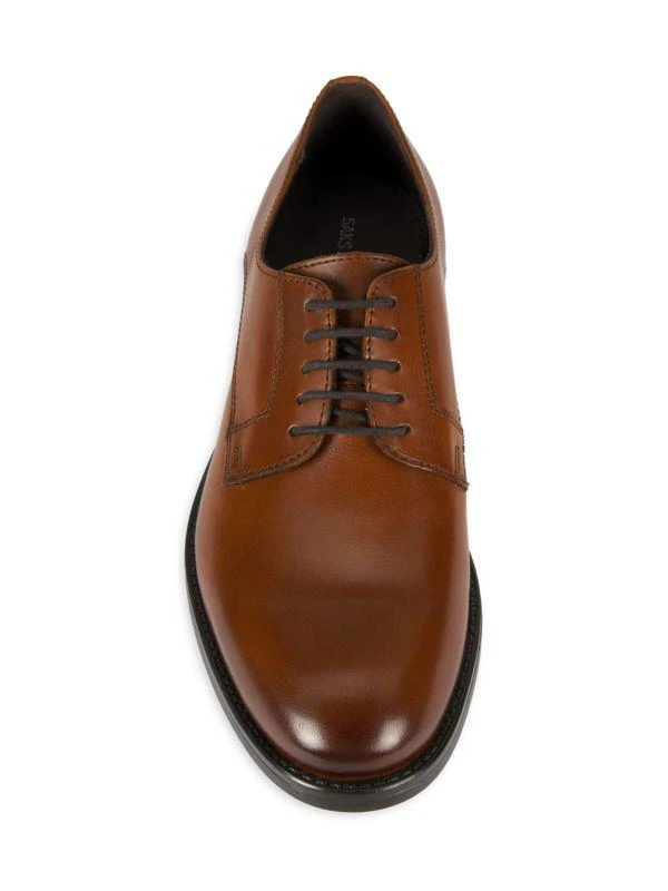 Saks Fifth Avenue Ellis Leather Derbys 5