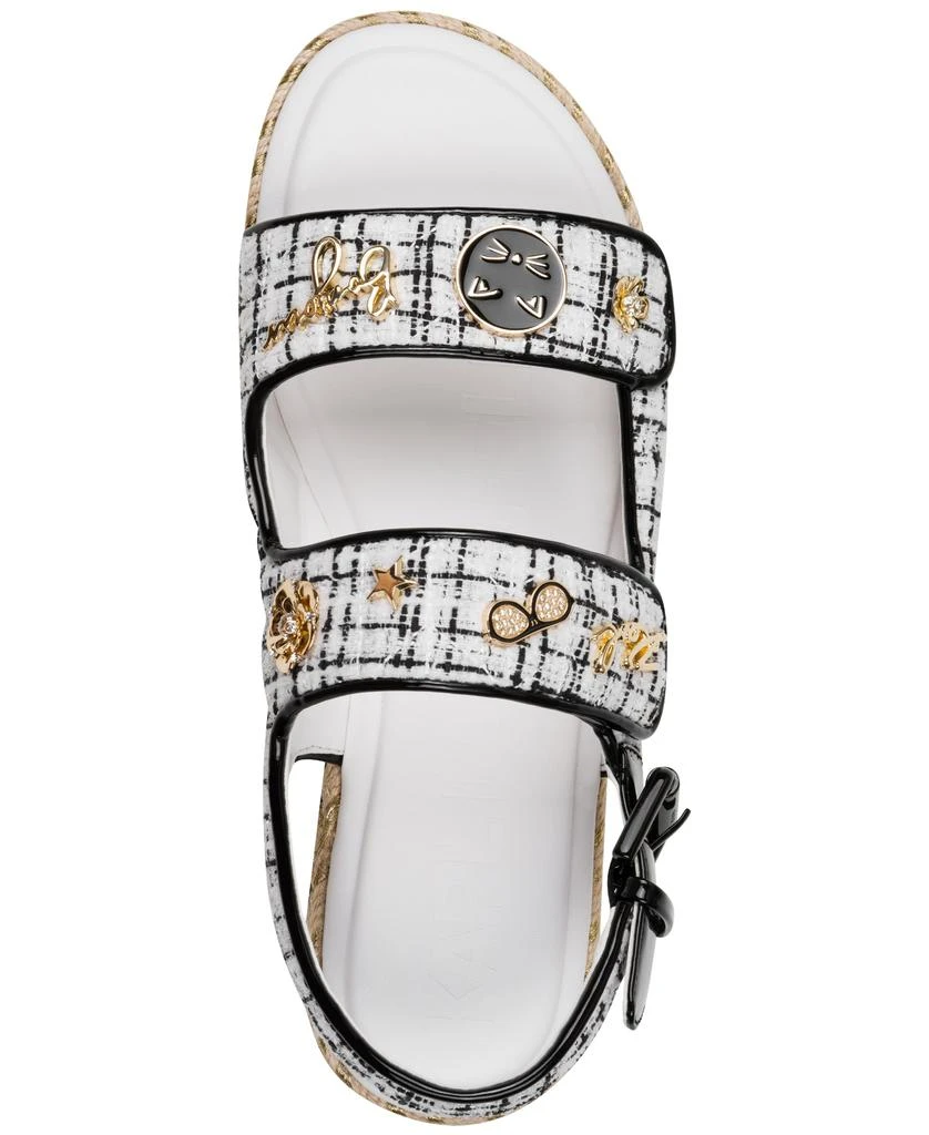 Karl Lagerfeld Paris CHARLAY ANKLE STRAP ESPADRILLE 3