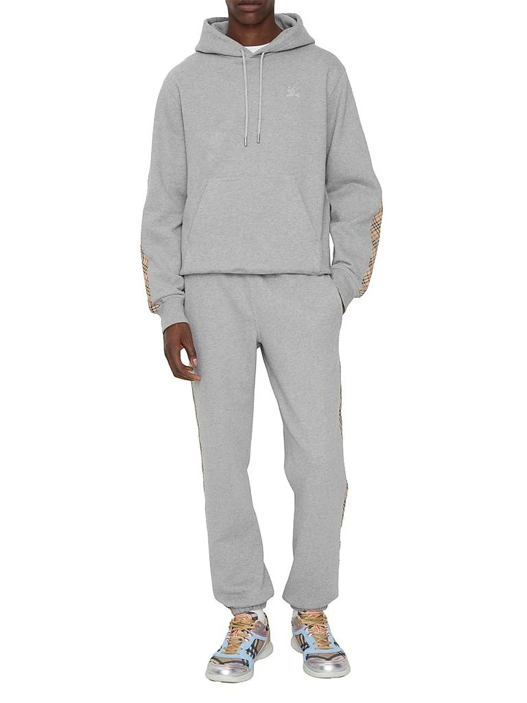 Burberry Sid Check Cotton Sweatpants 2