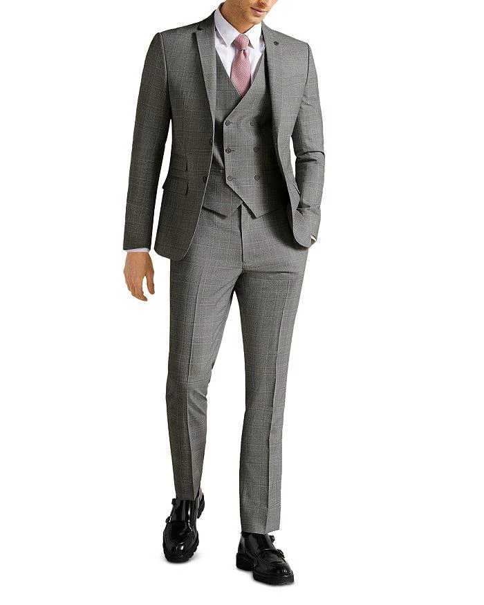 Ted Baker London Tynets Check Slim Fit Suit Trousers 2