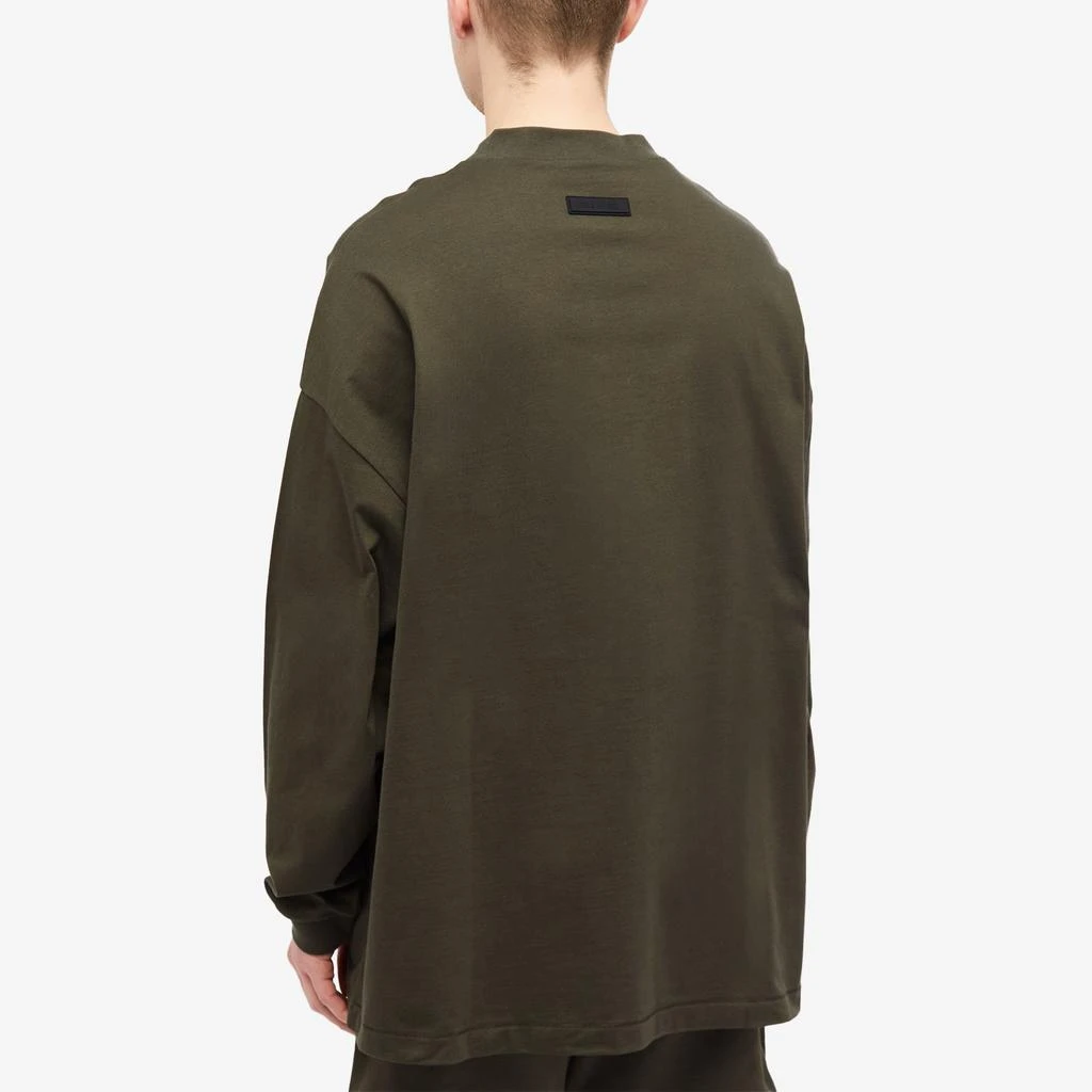 Essentials Fear of God ESSENTIALS Spring Tab Long Sleeve T-Shirt - Ink 3