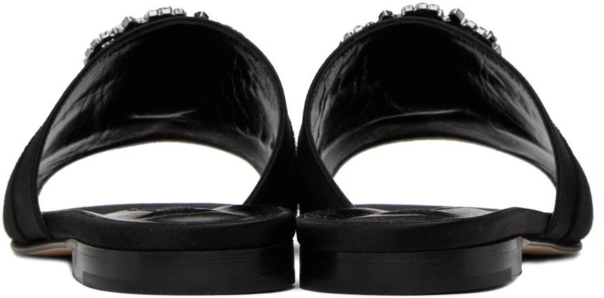 Manolo Blahnik Black Martamod Sandals 2