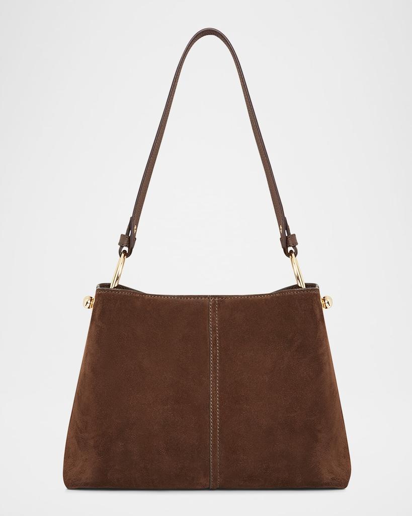 Strathberry Lana Leather & Polyester Hobo Bag