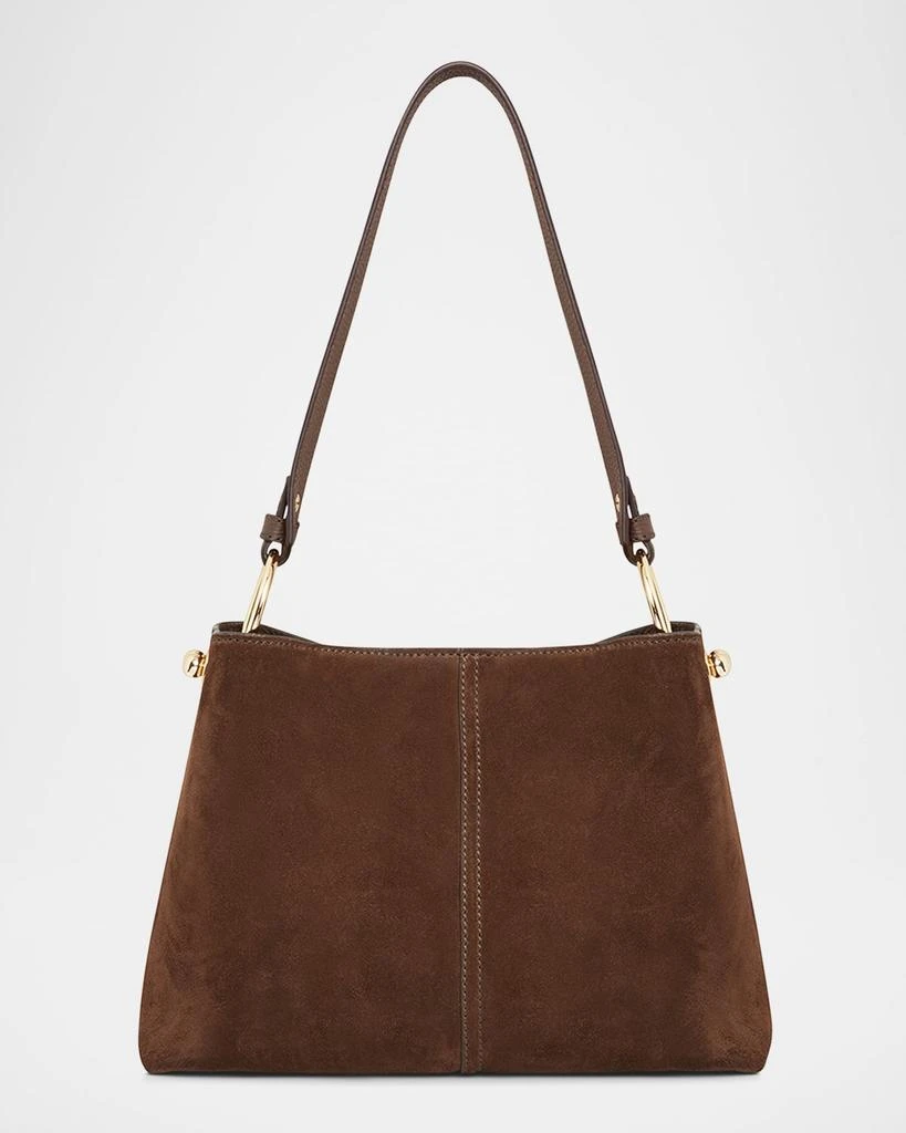 STRATHBERRY Lana Leather & Polyester Hobo Bag 1