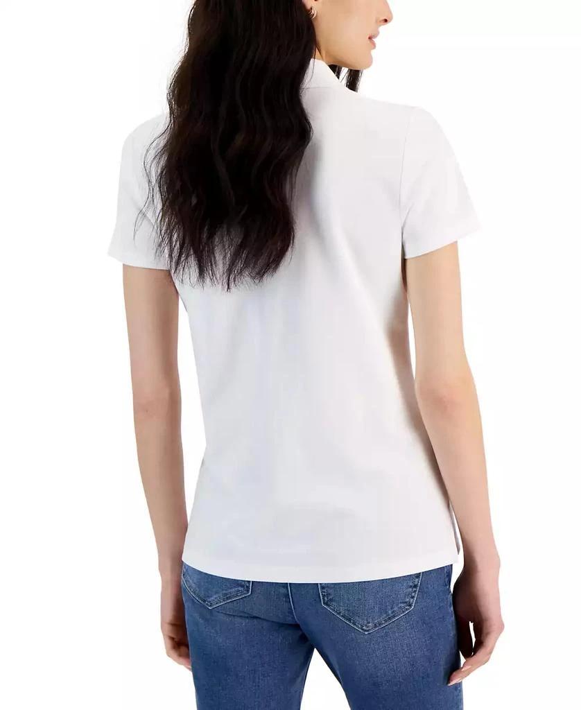 Nautica Jeans Women's Short-Sleeve Polo-Collar Shirt 2