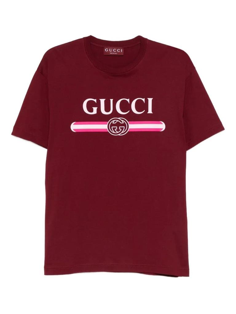 Gucci Gucci Short Sleeve Cotton Jersey T-Shirt