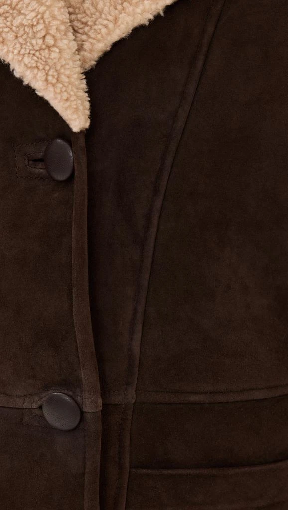 Reformation Veda Luca Suede Jacket 5