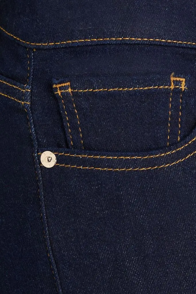 FRAME Le Sleek Straight high-rise straight-leg jeans 4