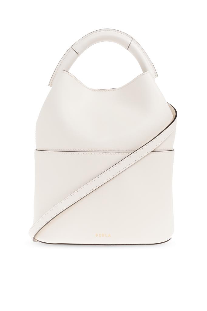 バッグ FURLA SFERA S BUCKET BAG STUCCO GRAY Furla Furla Sfera S Stucco Gray Bucket Bag - Tote Bags